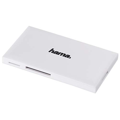 Hama USB-3.0-Multi-Kartenleser, SD/microSD/CF/MS, weiß von Hama