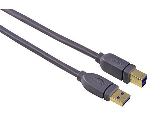 Hama USB 3.0 USB-Kabel USB A-Stecker zu USB B-Stecker Daten-Kabel Drucker-Kabel von Hama