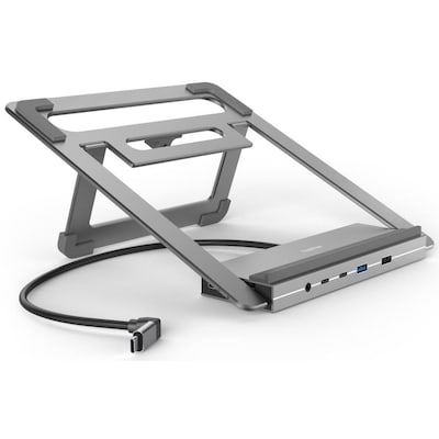 Hama USB-C-Docking-Station Connect2Office Stand, Notebook-Halterung, 12 Ports von Hama
