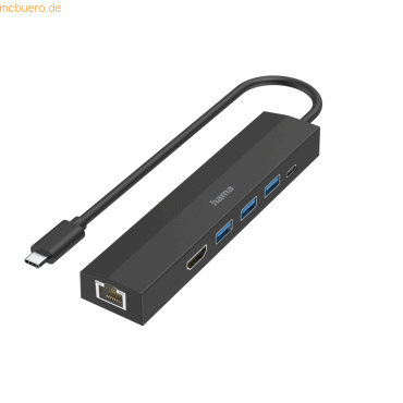 Hama USB-C-Hub Multiport 00200144 6Ports Hama USB-C-Hub Multiport 00200144 6Ports von Hama