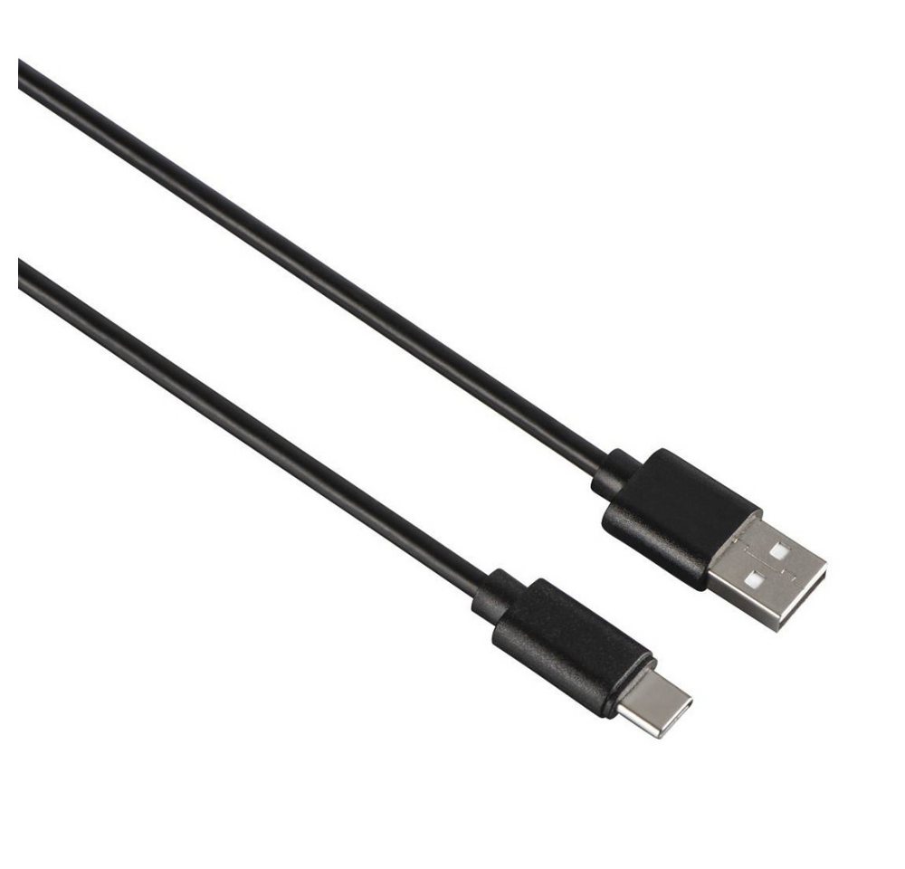 Hama USB-C-Kabel, USB-C-Stecker - USB-A-Stecker, USB 2.0, 0,90 m (00200907) USB-Kabel von Hama