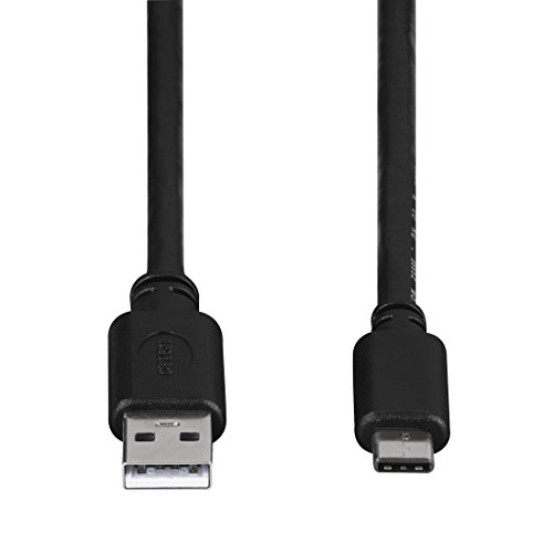 Hama USB-C-Kabel (auf USB-2.0, 1,8m, USB Typ-C-Stecker auf USB-A-Stecker, 480 Mbit/s, extra langes Datenkabel/Schnell-Ladekabel) von Hama
