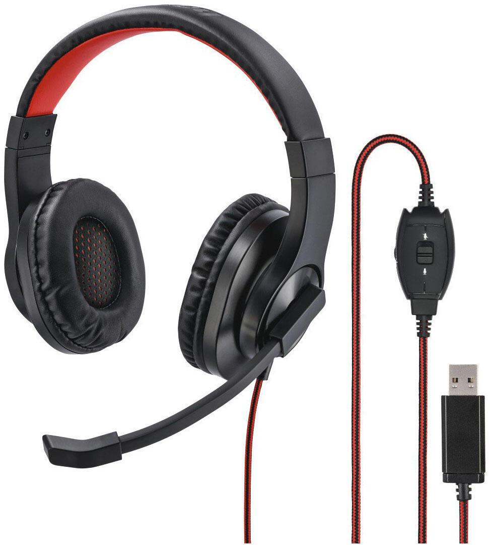 Hama USB-Headset HS-USB400 schwarz von Hama