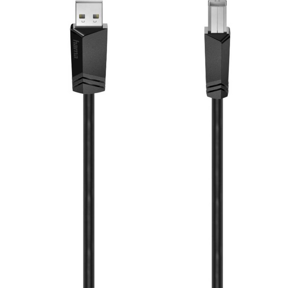 Hama USB-Kabel, USB 2.0, 480 Mbit/s, 1.5 m USB-Kabel von Hama