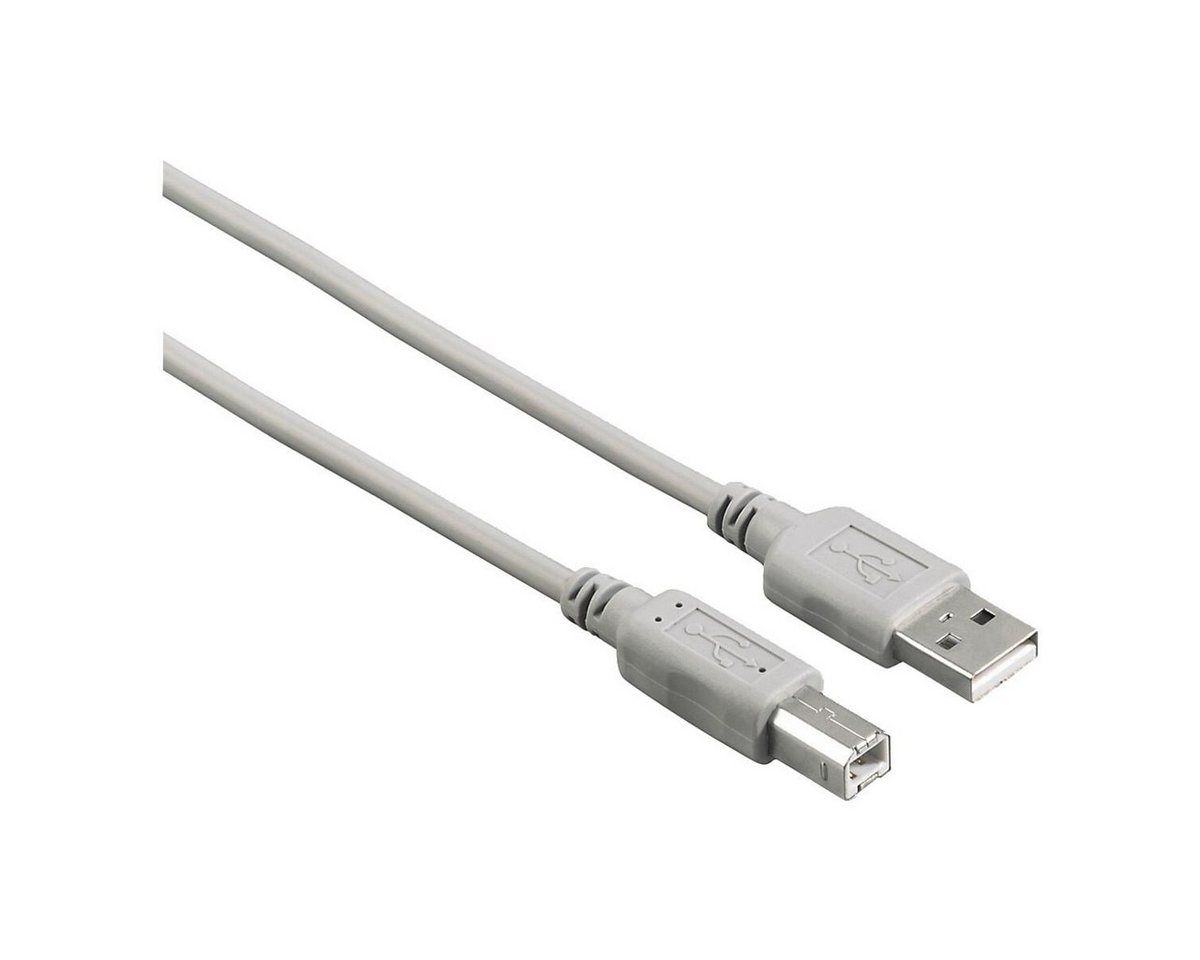 Hama USB-Kabel, USB-A / USB-B, Stecker (500 cm) von Hama