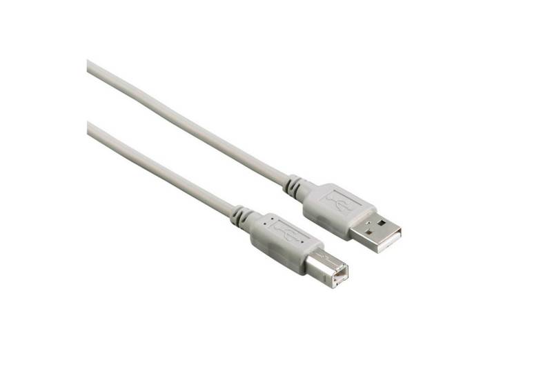 Hama USB-Kabel Anschlusskabel USB 2.0 3m USB-Kabel, USB Typ A,USB Typ A, Keine (300 cm), USB 2.0 PC Notebook Maus Tastatur Drucker Scanner Webcam Festplatte von Hama