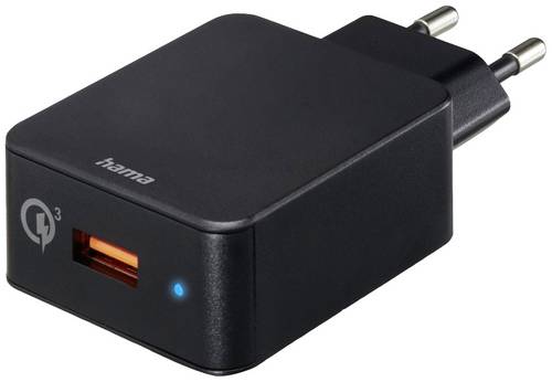 Hama USB-Ladegerät 19.5W Innenbereich, Steckdose Ausgangsstrom (max.) 3000mA Anzahl Ausgänge: 1 x von Hama