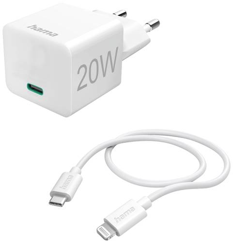 Hama USB-Ladegerät 20W Innenbereich, Steckdose Ausgangsstrom (max.) 3000mA Anzahl Ausgänge: 1 x US von Hama