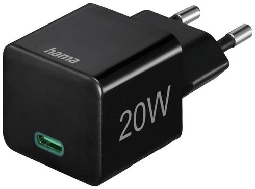 Hama USB-Ladegerät 20W Innenbereich, Steckdose Ausgangsstrom (max.) 3000mA Anzahl Ausgänge: 1 x US von Hama