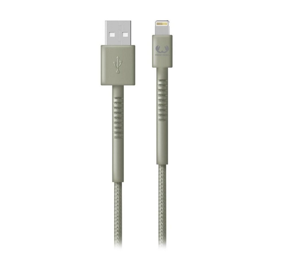 Hama USB - Lightning-Kabel "Fabriq", 2,0 m, Dried Green (00215008) USB-Kabel von Hama