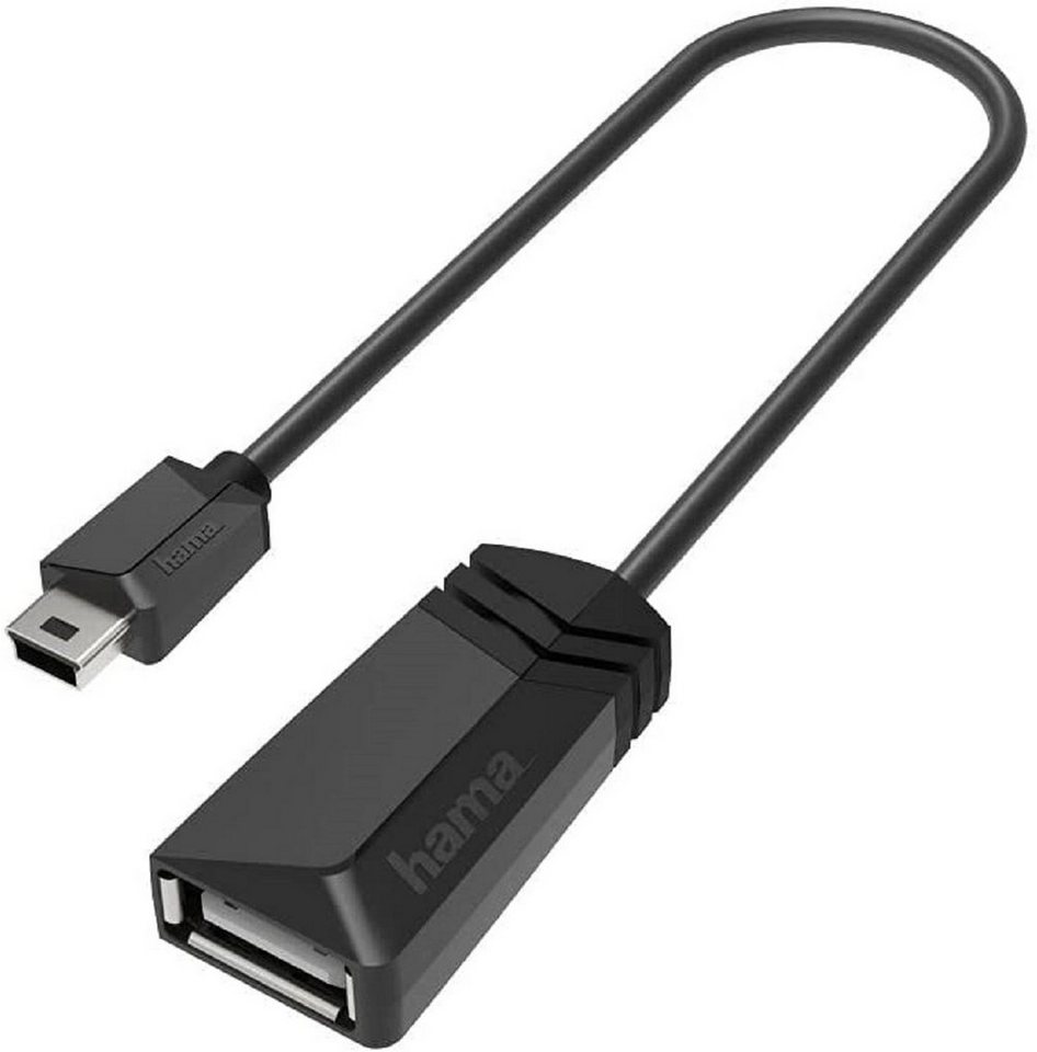 Hama USB OTG Adapter, Micro USB Stecker – USB A Buchse Adapter Adapter von Hama