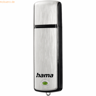 Hama USB-Stick FlashPen Fancy 00108062 64GB USB2.0 10MB/s schwarz/silb Hama USB-Stick FlashPen Fancy 00108062 64GB USB2.0 10MB/s schwarz/silb von Hama