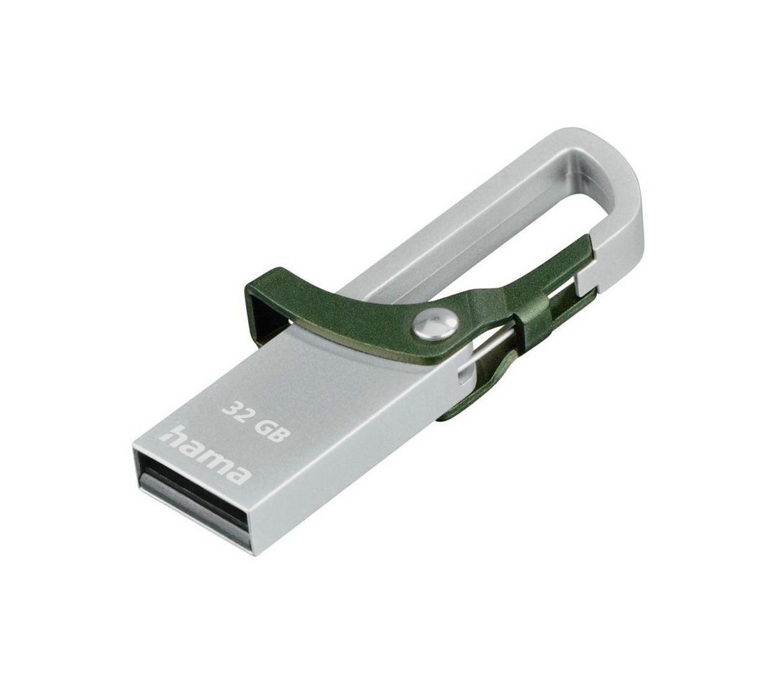 Hama USB-Stick Hook-Style", USB 2.0, 16 GB, 15MB/s, Blau USB-Stick (Lesegeschwindigkeit 15 MB/s)" von Hama