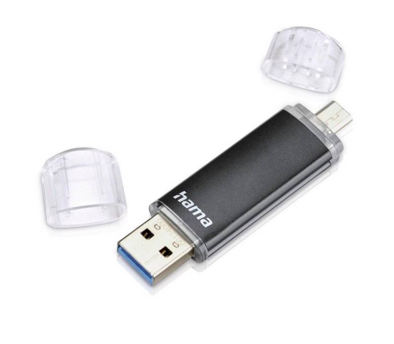 Hama Laeta Twin, USB 3.0 USB-Stick (USB 3.0, Lesegeschwindigkeit 40 MB/s) von Hama