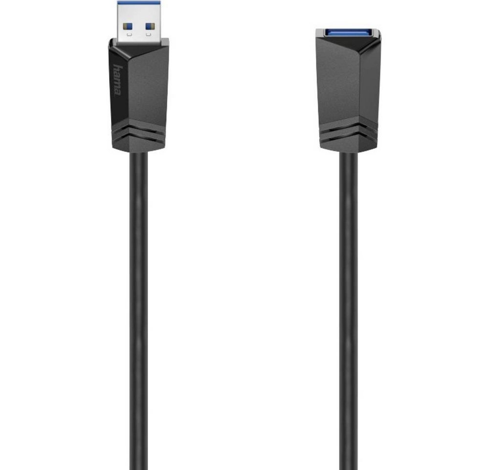 Hama USB-Verlängerungskabel, USB 3.0, 5 Gbit/s, 1.5 m USB-Kabel von Hama