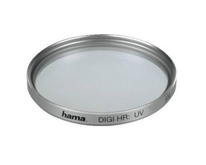 Hama UV-Filter 27mm Digital High Resolution Silber Objektivzubehör (Speer-Filter UV-Filter Kamera Objektiv DSLR SLR Systemkamera Camcorder) von Hama