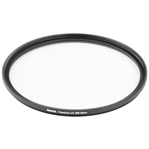 Hama UV Filter 52 mm Wide (Objektivfilter, Schutzfilter mit NMC16 Beschichtung, Foto UV-Filter, ultra dünn, Kamera Filter mit Nano Beschichtung, inklusive Filterbox) von Hama