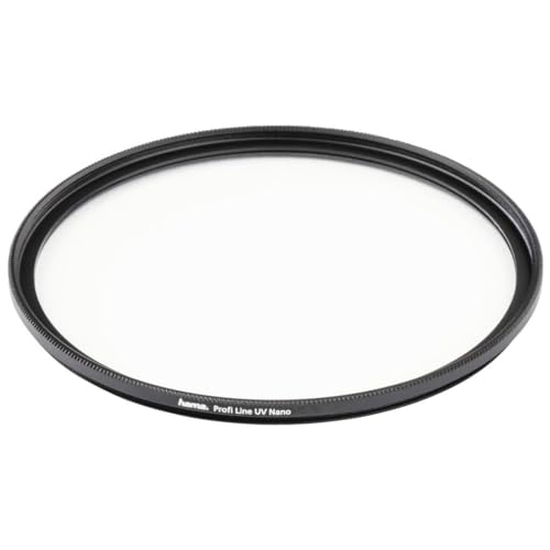 Hama UV Filter 58 mm Wide (Objektivfilter, Schutzfilter mit NMC16 Beschichtung, Foto UV-Filter, ultra dünn, Kamera Filter mit Nano Beschichtung, inklusive Filterbox) von Hama