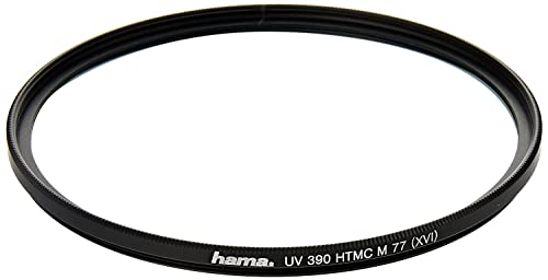 Hama UV- und Schutz-Filter, 8-fach Vergütung, Für 77 mm Foto-Kameraobjektive, HTMC, 390 von Hama