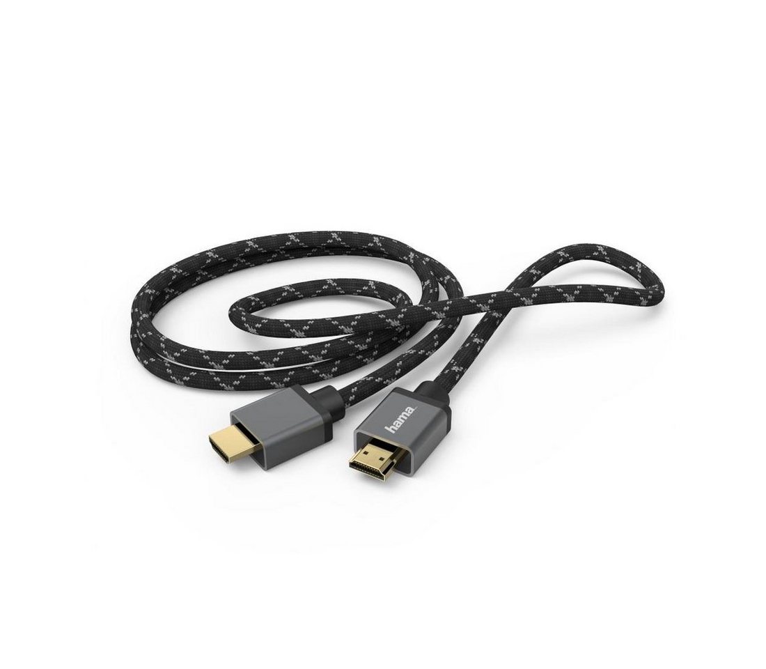 Hama Ultra High Speed HDMI™-Kabel Stecker-Stecker 8K Metall HDMI™-Kabel 1m HDMI-Kabel, HDMI, (100 cm) von Hama