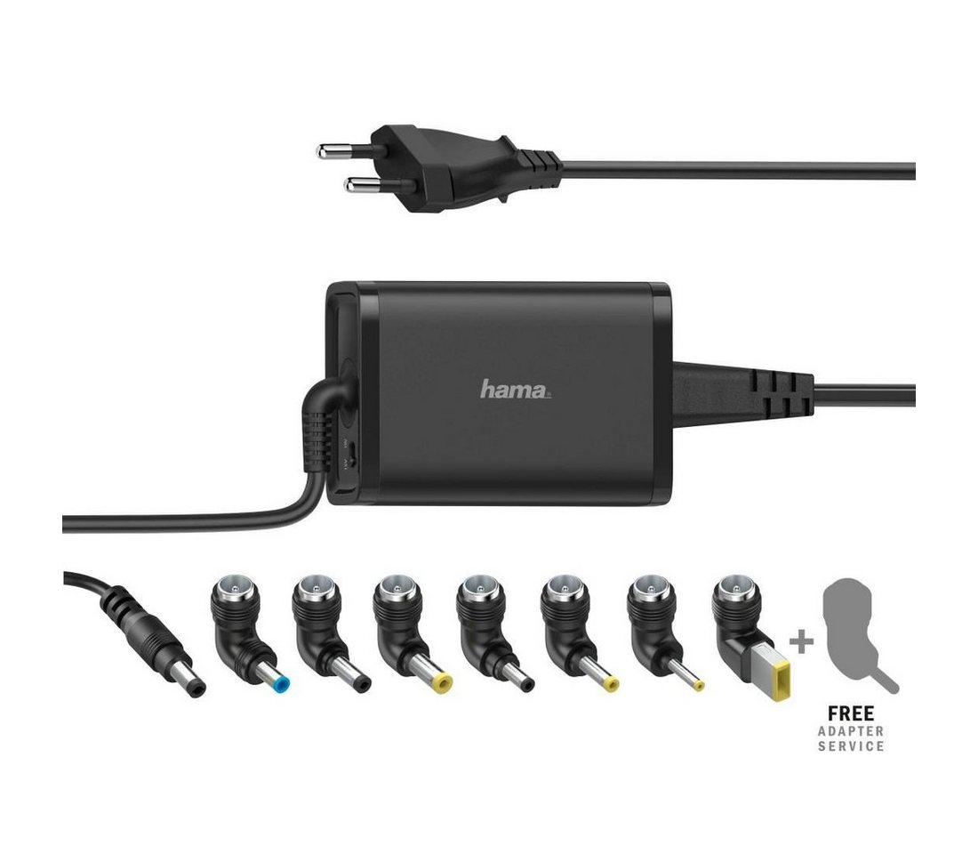 Hama Universal-Notebook-Netzteil, 15-19V/65W 8 Notebookstecker Notebook-Netzteil Hama Universal-Notebook-Netzteil, 15-19V/65W 8 Notebookstecker Notebook-Netzteil von Hama