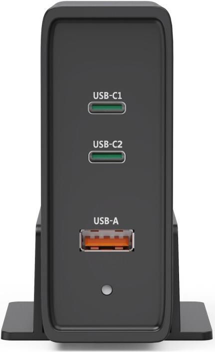 Hama Universal-USB-C-Ladestation 3 Ports Power Delivery PD 5-28V/140W (00200019) von Hama