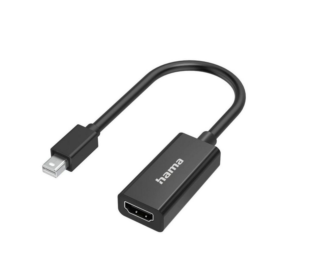 Hama Video Adapter, Mini DisplayPort Stecker, HDMI™ Buchse, Ultra HD 4K Video-Adapter DisplayPort zu HDMI von Hama