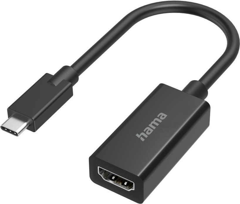 Hama Video-Adapter, USB-C-Stecker - HDMI-Buchse, Ultra-HD 4K (00205160) von Hama