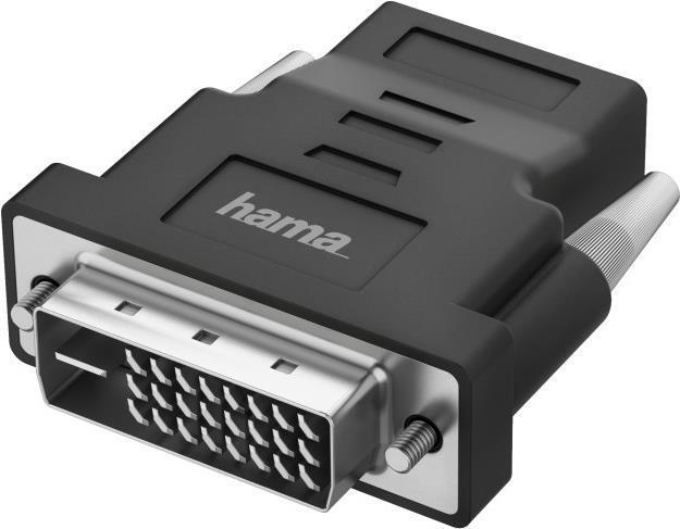 Hama - Videoanschluß - Dual Link - HDMI / DVI - DVI-D (S) bis HDMI (W) - Schwarz - 4K Unterstützung von Hama