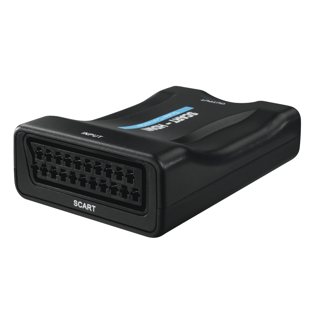 Hama - Videoschnittstellen-Converter - SCART (W) bis Gleichstromstecker, HDMI (W) - Schwarz - 1080p-Unterstützung (00121775) von Hama