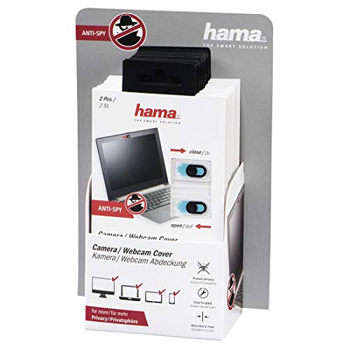 Hama Webcam Abdeckung (2 Stück) für Smartphone/Tablet/Notebook Port. 12p. von Hama