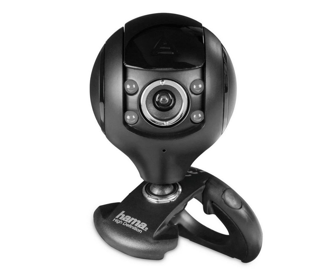 Hama Webcam HD Qualität für Videotelefonie / Gespräche Webcam (HD) von Hama