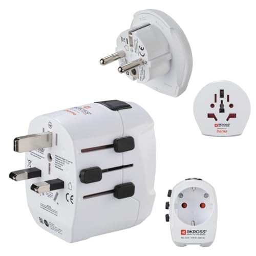 Hama Weltreiseadapter Set World Travel Pro Light USB 3-polig, 2x USB Hama Weltreiseadapter Set World Travel Pro Light USB 3-polig, 2x USB von Hama