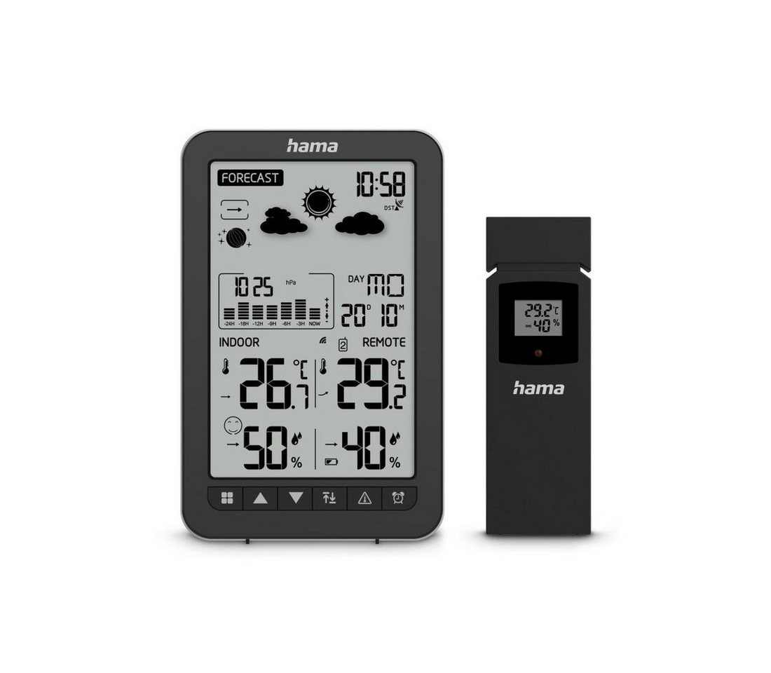 Hama Wetterstation "Ko Samui" mit Funk-Außensensor, Temperatur-, und Funkwetterstation Hama Wetterstation "Ko Samui" mit Funk-Außensensor, Temperatur-, und Funkwetterstation von Hama
