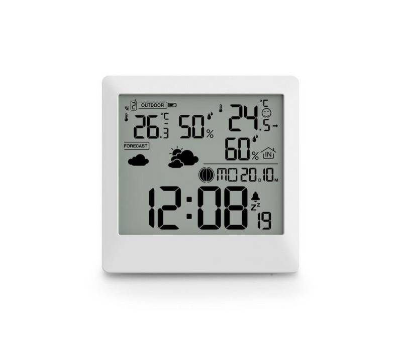Hama Wetterstation Palawan mit Außensensor, Thermo/Hygro und Funkwetterstation von Hama