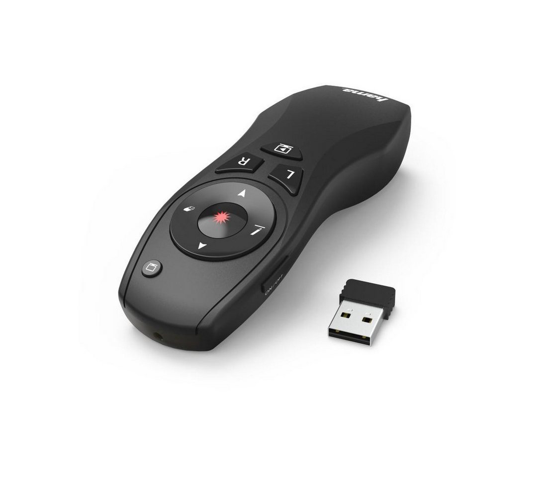 Hama Wireless 6in1 Laser-Presenter mit Air-Maus, 15m Fernbedienung Hama Wireless 6in1 Laser-Presenter mit Air-Maus, 15m Fernbedienung von Hama