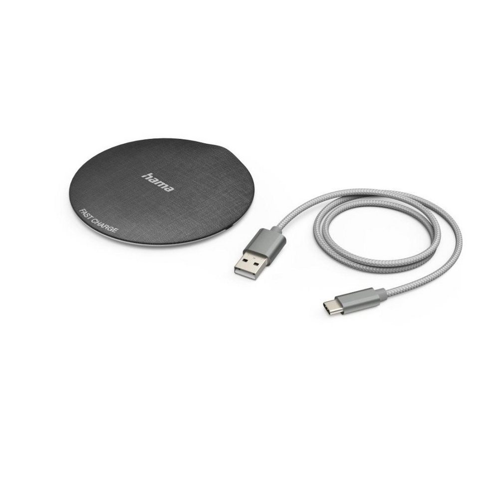 Hama Wireless Charger "QI-FC10 Metal", 10 W, kabelloses Wireless Charger Hama Wireless Charger "QI-FC10 Metal", 10 W, kabelloses Wireless Charger von Hama