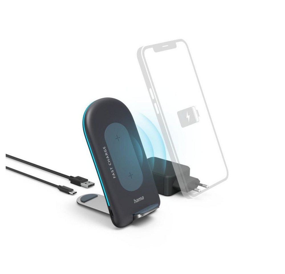 Hama Wireless Charger Set "QI-FC15S" 15W, kabellose Wireless Charger Hama Wireless Charger Set "QI-FC15S" 15W, kabellose Wireless Charger von Hama