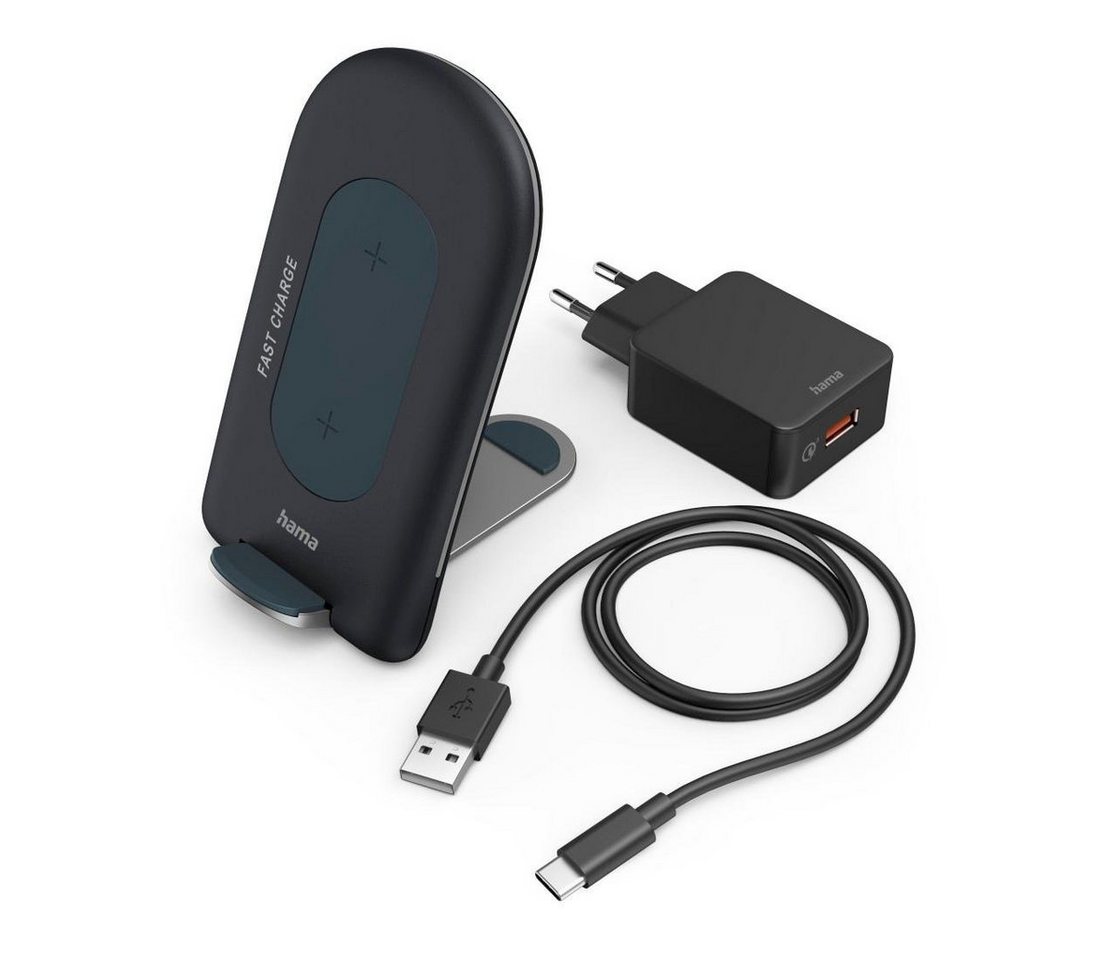 Hama Wireless Charger Set QIFC15S 15W kabellose Smartphone Ladestation Smartphone-Ladegerät Hama Wireless Charger Set QIFC15S 15W kabellose Smartphone Ladestation Smartphone-Ladegerät von Hama
