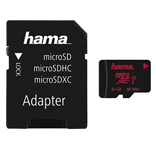 Hama microSDXC UHS Speed C3 UHS-I 64GB inkl. Adapter von Hama