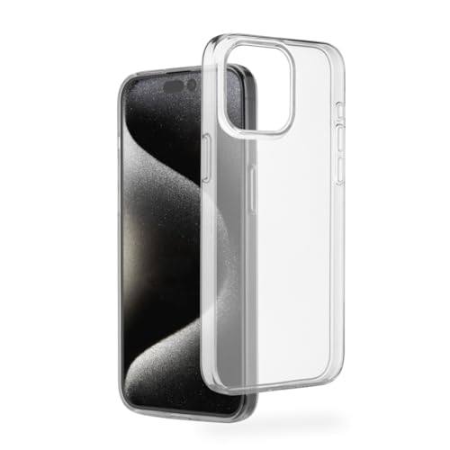 Hama Hülle für iPhone 15 Pro (Handyhülle, Schutzhülle für Rückseite, Case, Kratzfest, extra Schutz für Kamera und Display, Wireless Charging kompatibel, transparent, Slim, Hülle dünn) durchsichtig Hama Hülle für iPhone 15 Pro (Handyhülle, Schutzhülle für Rückseite, Case, Kratzfest, extra Schutz für Kamera und Display, Wireless Charging kompatibel, transparent, Slim, Hülle dünn) durchsichtig von Hama
