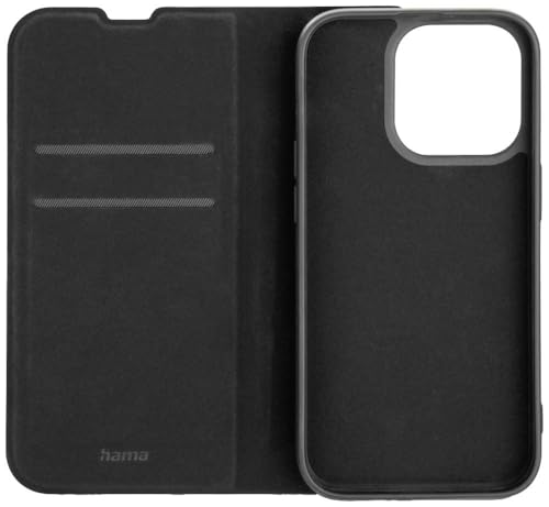 Hama Handyhülle für iPhone 14 Pro (Handytasche zum Aufstellen, Etui mit Kartenfach, extra Schutz von Display und Kamera, mit Magnet, Klapphülle, weich, Anti Fingerabdruck) schwarz Hama Handyhülle für iPhone 14 Pro (Handytasche zum Aufstellen, Etui mit Kartenfach, extra Schutz von Display und Kamera, mit Magnet, Klapphülle, weich, Anti Fingerabdruck) schwarz von Hama