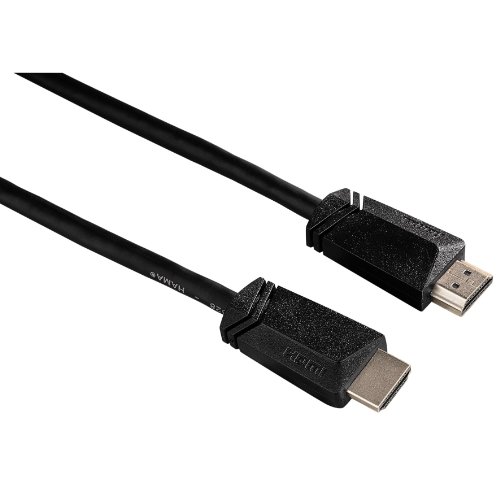 High Speed HDMI-Kabel, Stecker - Stecker, Ethernet, 5,0 m von Hama