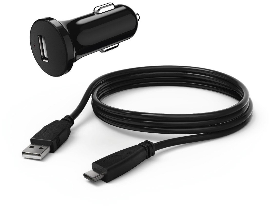 KFZ-Ladegerät mit USB-C-Kabel schwarz für Nintendo Switch KFZ-Ladegerät mit USB-C-Kabel schwarz für Nintendo Switch von Hama