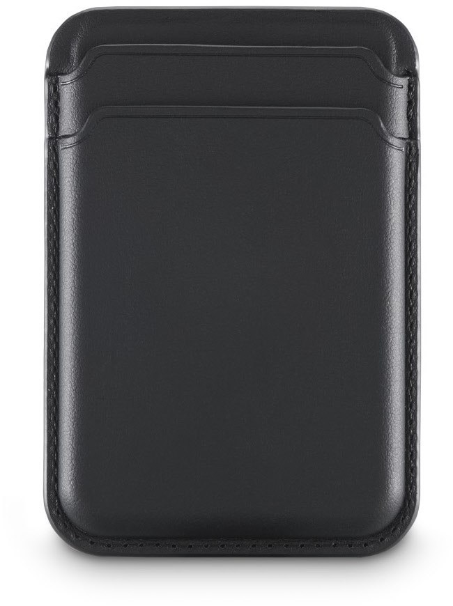 Kartenetui für iPhones mit MagSafe schwarz von Hama