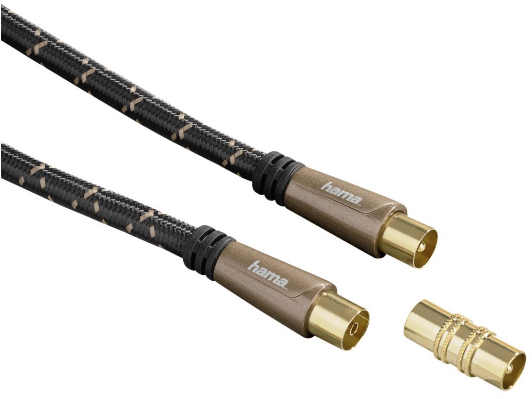 Koax-St. > Kuppl. 120dB (3,0m) von Hama