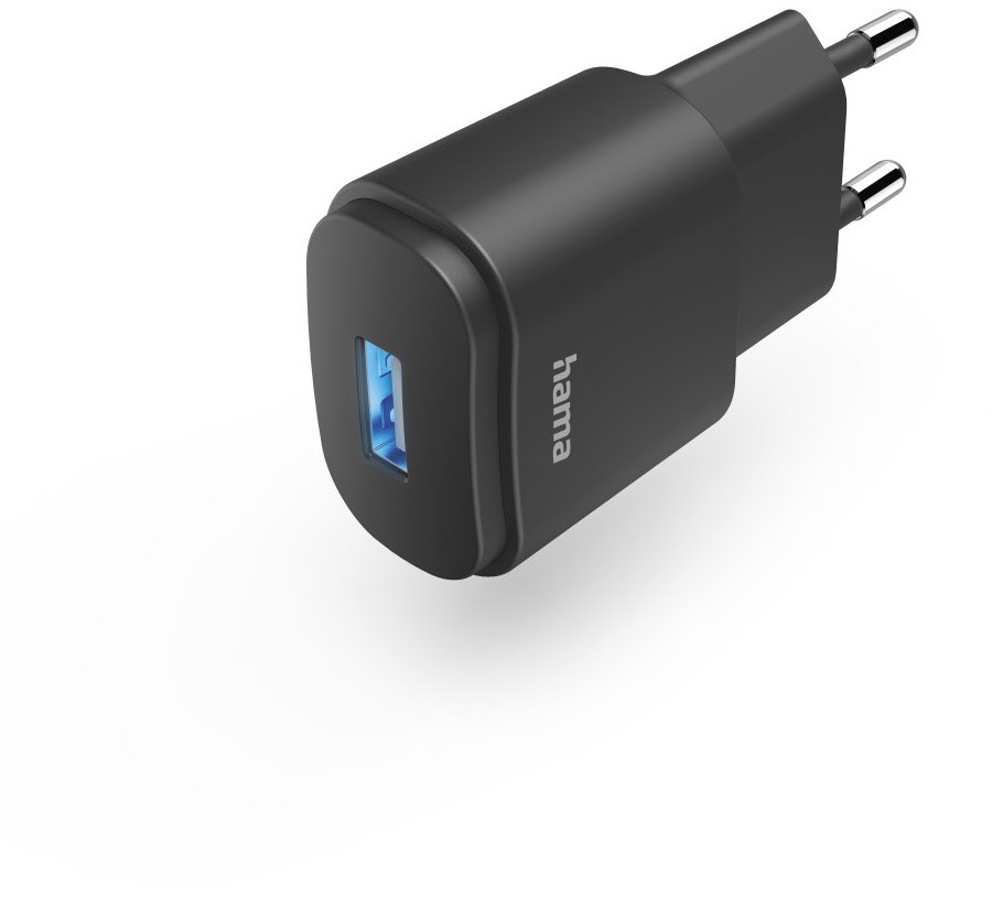 Ladegerät USB (6W) schwarz von Hama