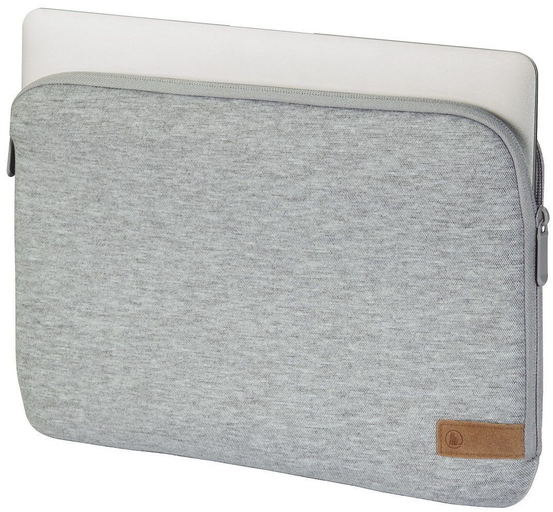 Laptop-Sleeve Jersey bis 40 cm (15,6") grau von Hama
