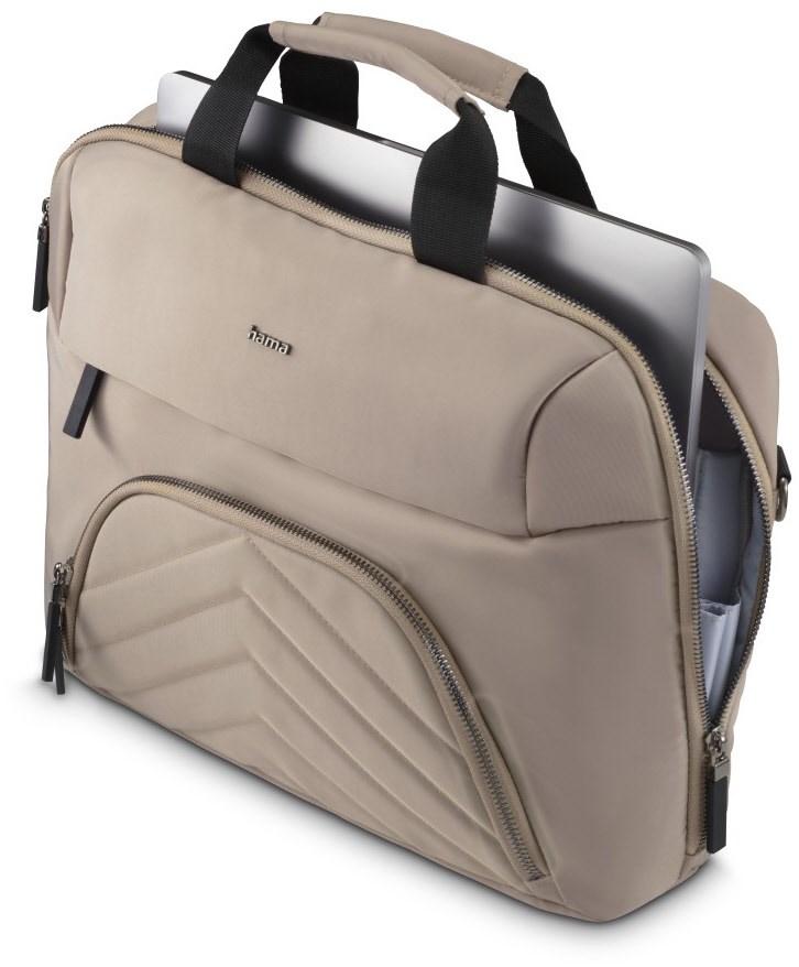 Laptop-Tasche Premium Lightweight von 40 - 41 cm (15,6" - 16,2") beige von Hama