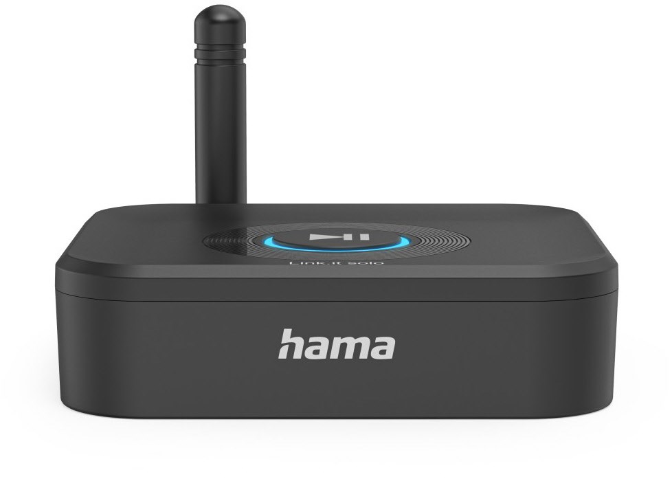 Link.it solo Bluetooth-Empfänger schwarz Link.it solo Bluetooth-Empfänger schwarz von Hama